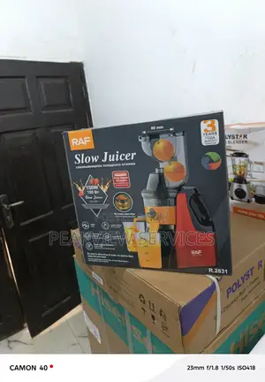 Nourish Naturally – Raf R.2831 Cold Press Slow Juicer