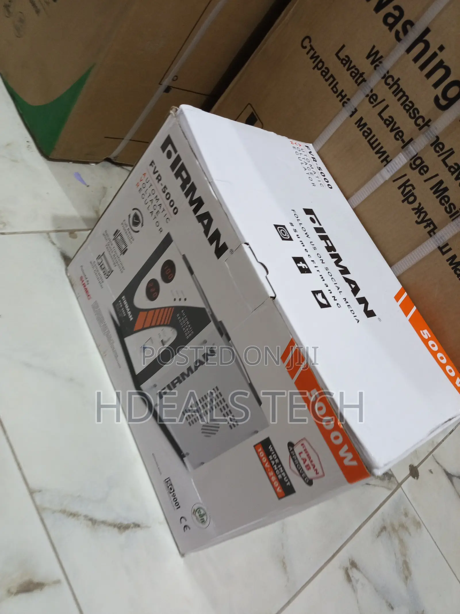 Firman FVR-5000w Voltage Stabilizer – 5000w Power Solution