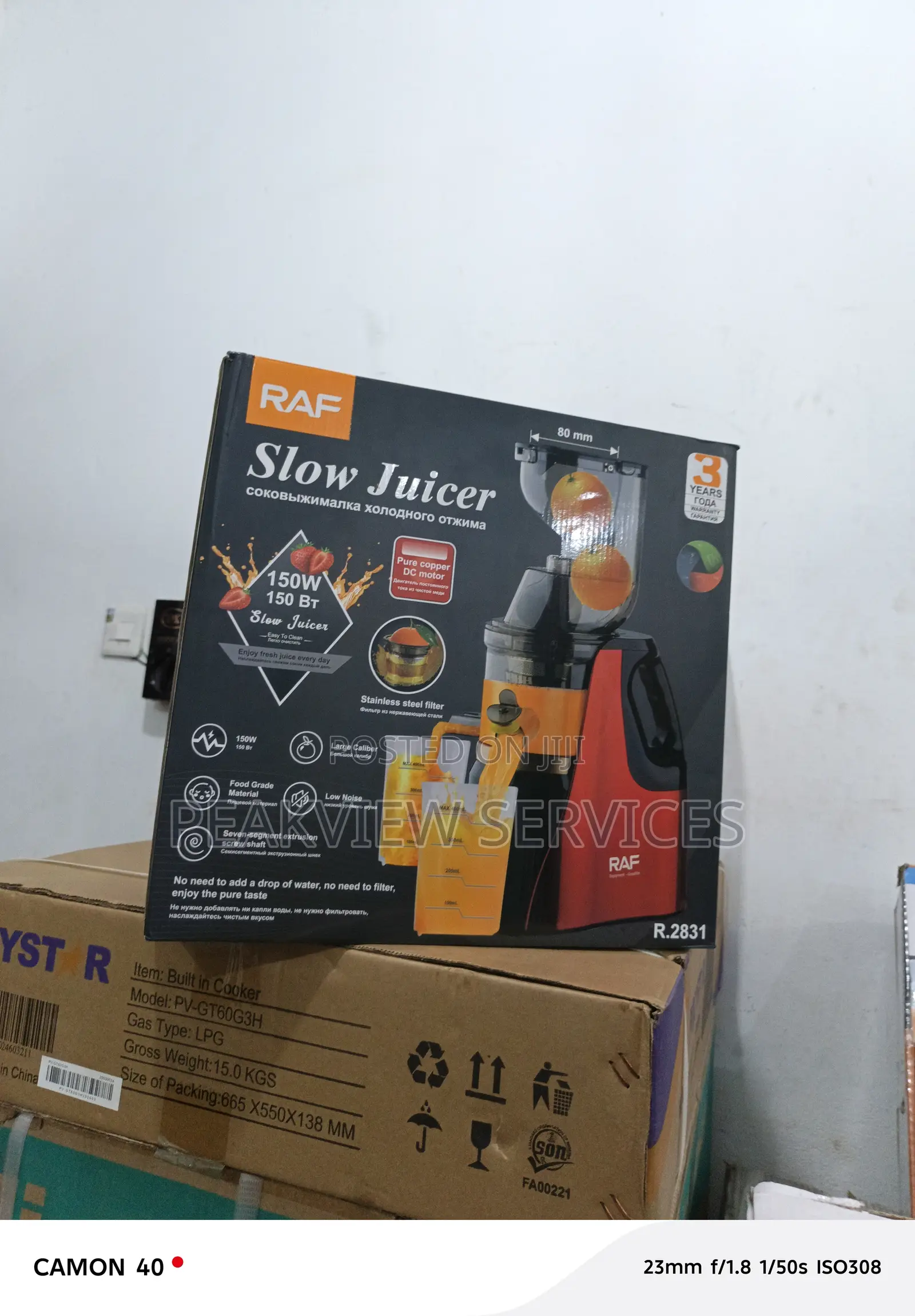 Quiet, Efficient, Powerful – Raf R.2831 Slow Juicer