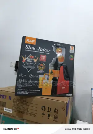 Quiet, Efficient, Powerful – Raf R.2831 Slow Juicer