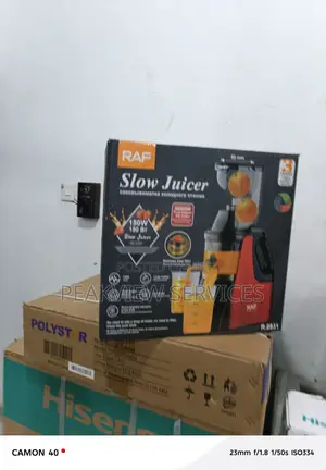 Raf R.2831 – Cold Press Technology for 99% Juice Yield