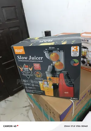 The Juice Revolution Starts Here – Raf Slow Juicer R.2831