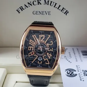 Franck Muller Vanguard Leather Strap Automatic Watch