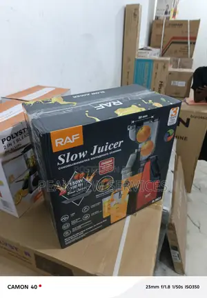 Slow Juicing = Big Benefits – Try Raf R.2831 Today