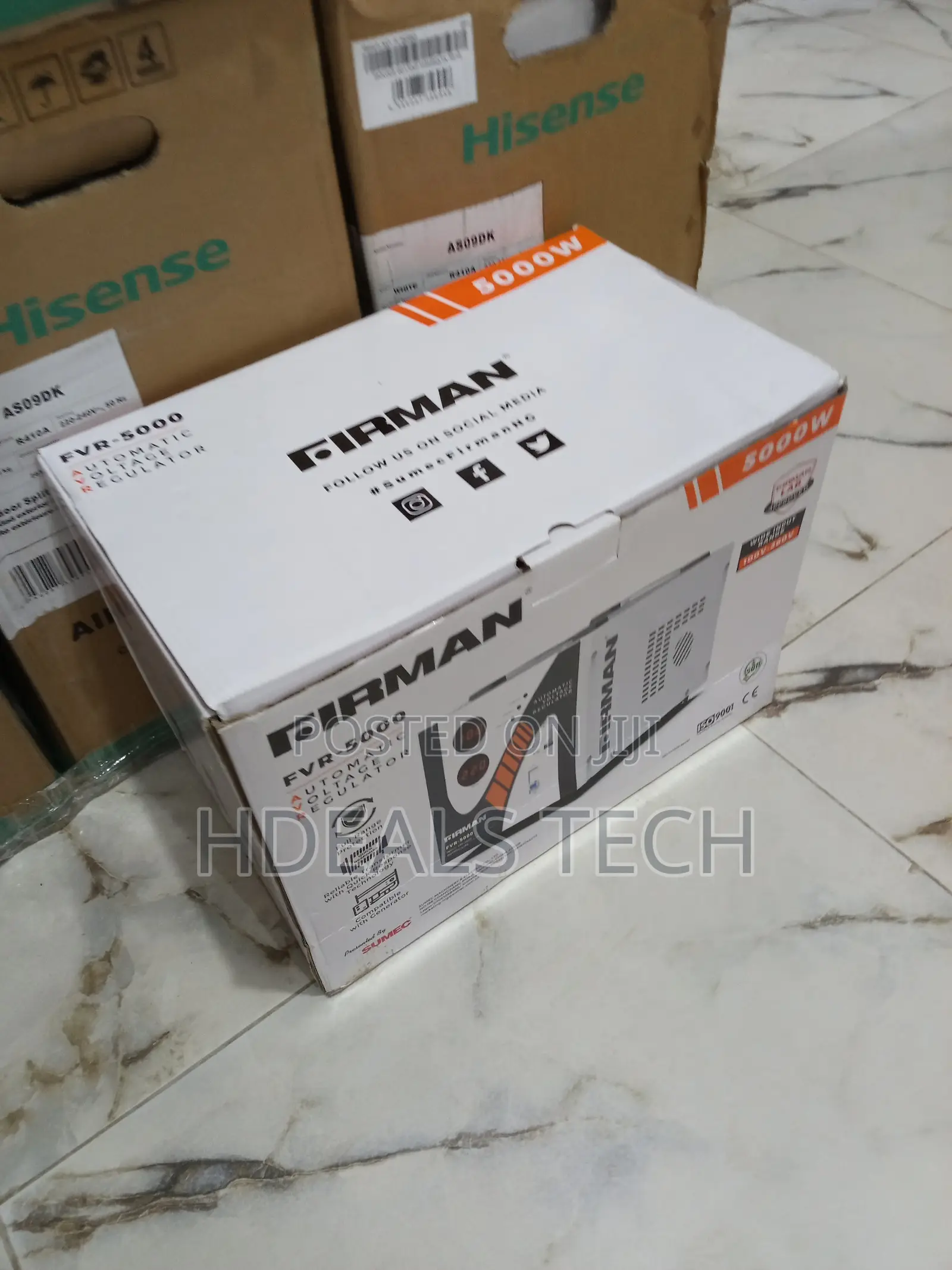 Firman FVR 5000w Avr – Powerful Voltage Correction