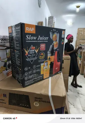 No Heat, No Foam – Just Pure Juice With Raf R.2831
