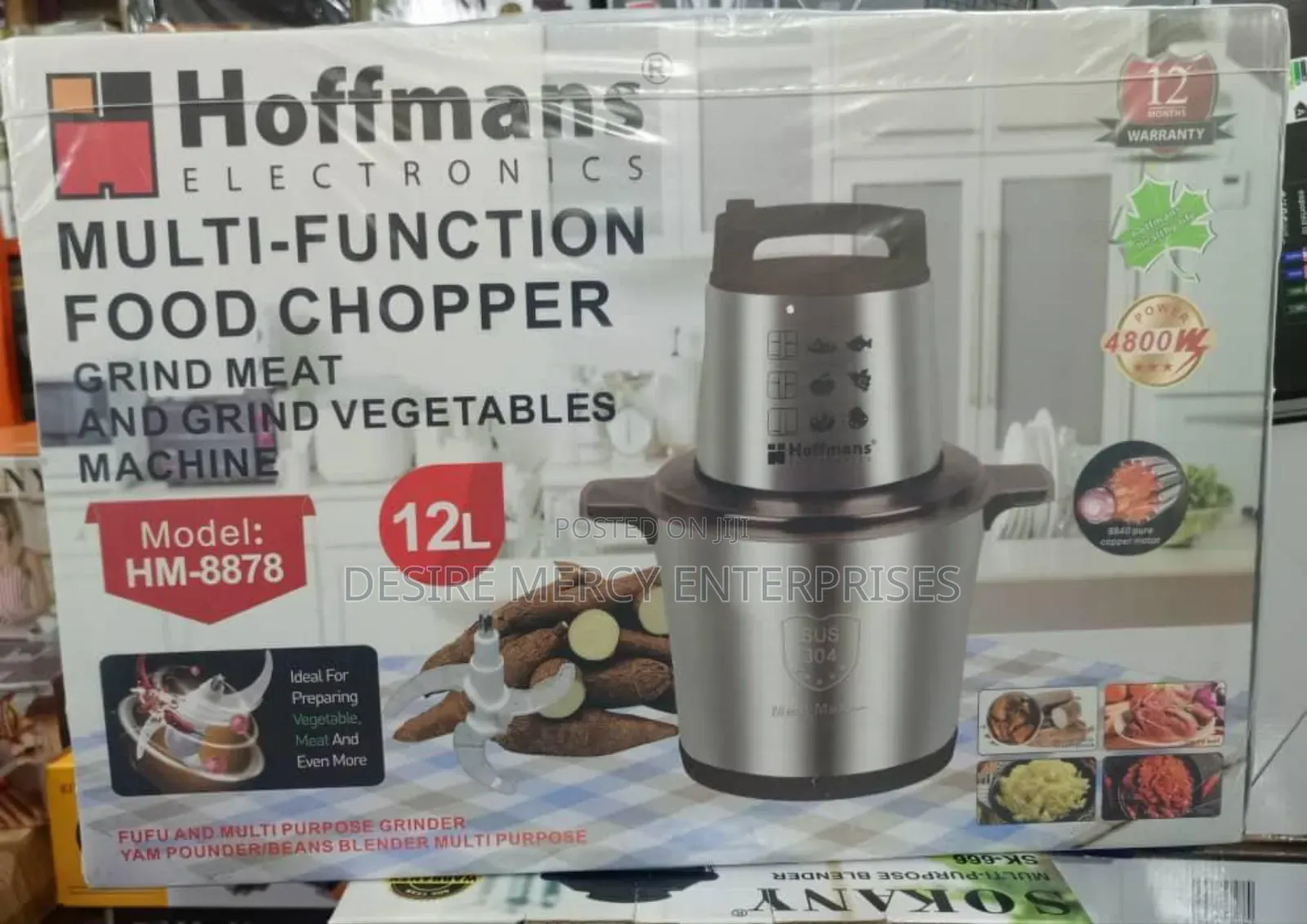Hoffmas Multifunction Food Chopper