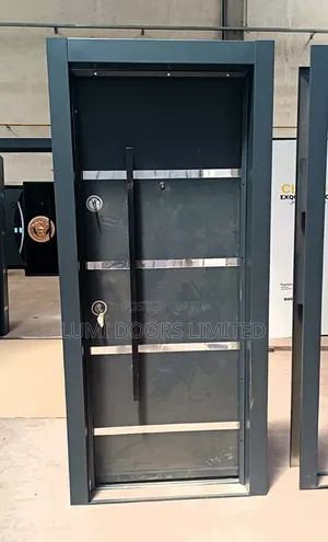 Black Turkish Security Door/ Single Door
