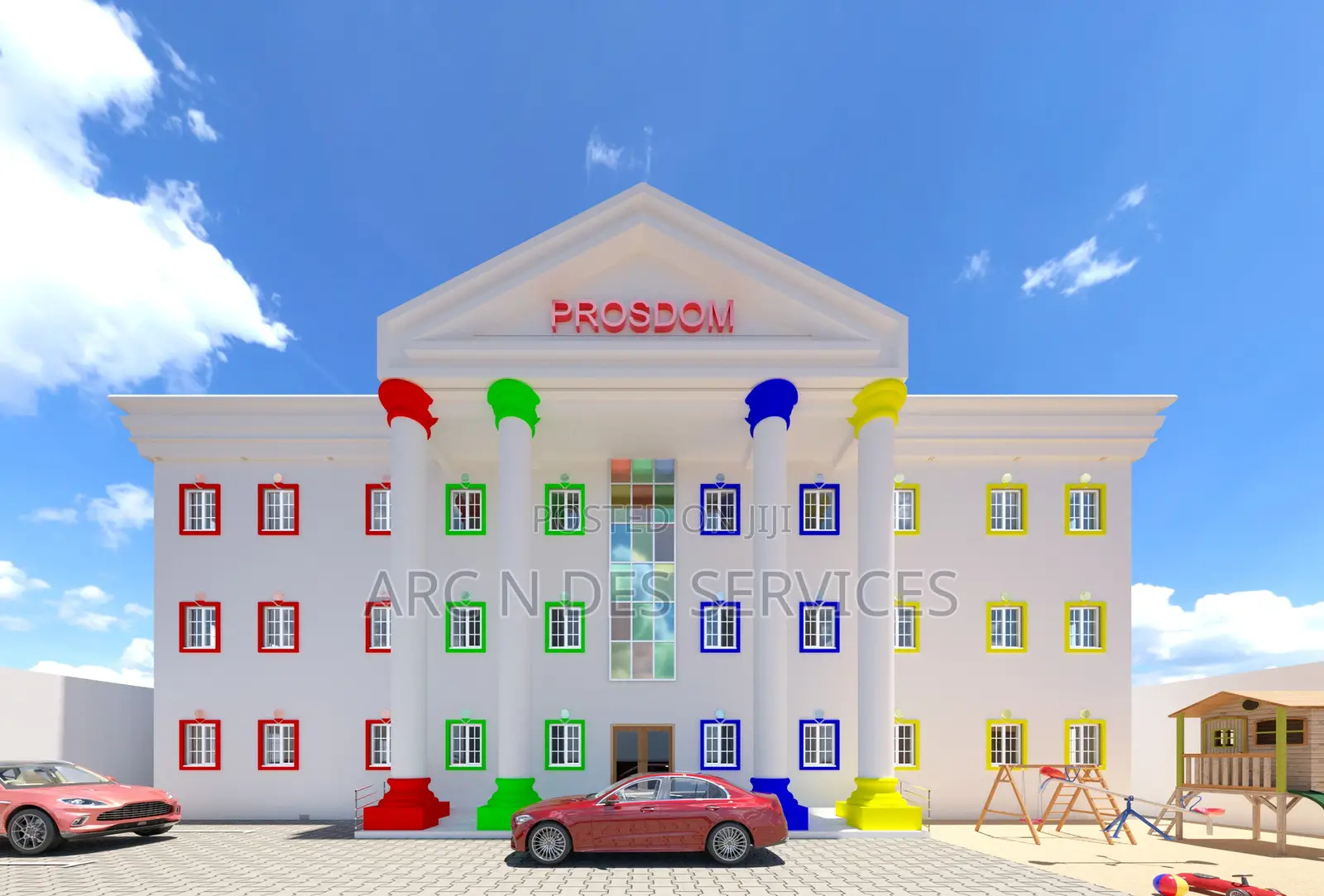 3d Architectural Structural Building Design - Free Design