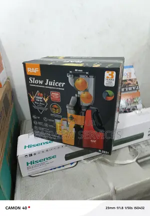 Juicing Made Easy – With the Smart Raf R.2831
