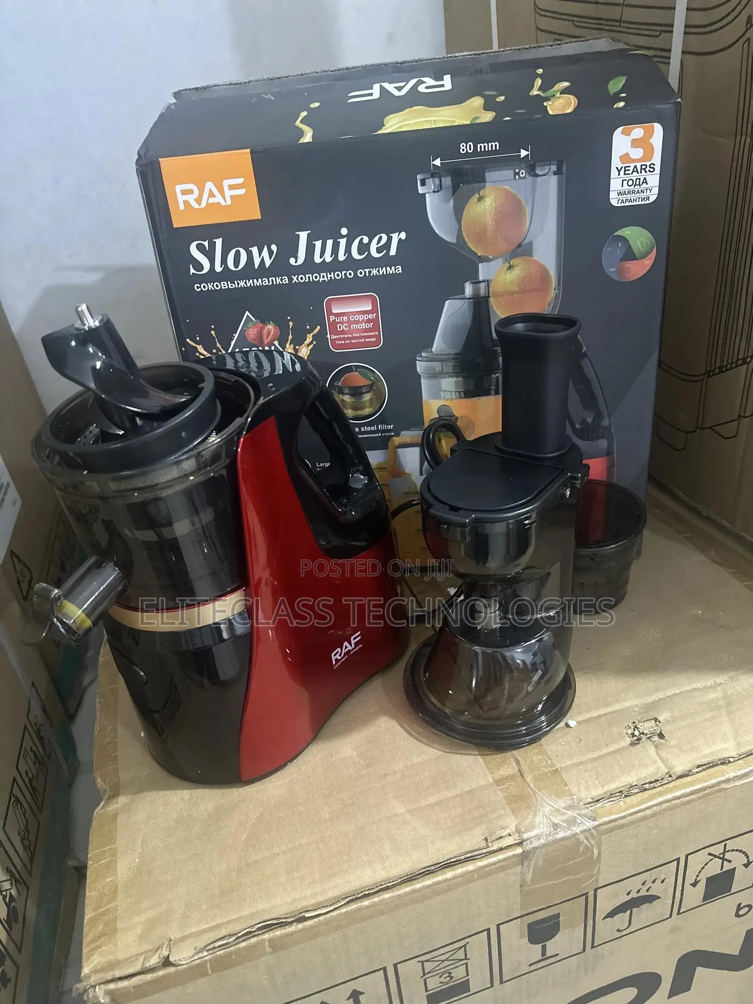 Raf Softcrush Slow Juicer 150w