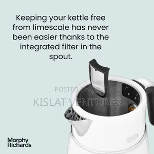 Morphy Richards Signature 1.5l Kettle Moonlight White