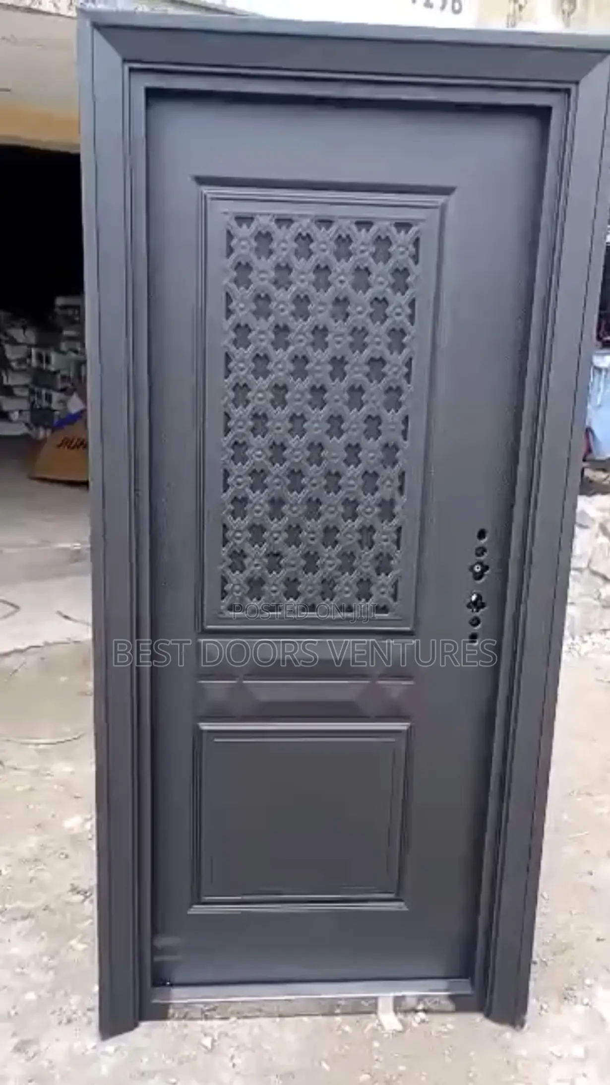 Kitchen Net Door 3ft by 7ft Gray Color