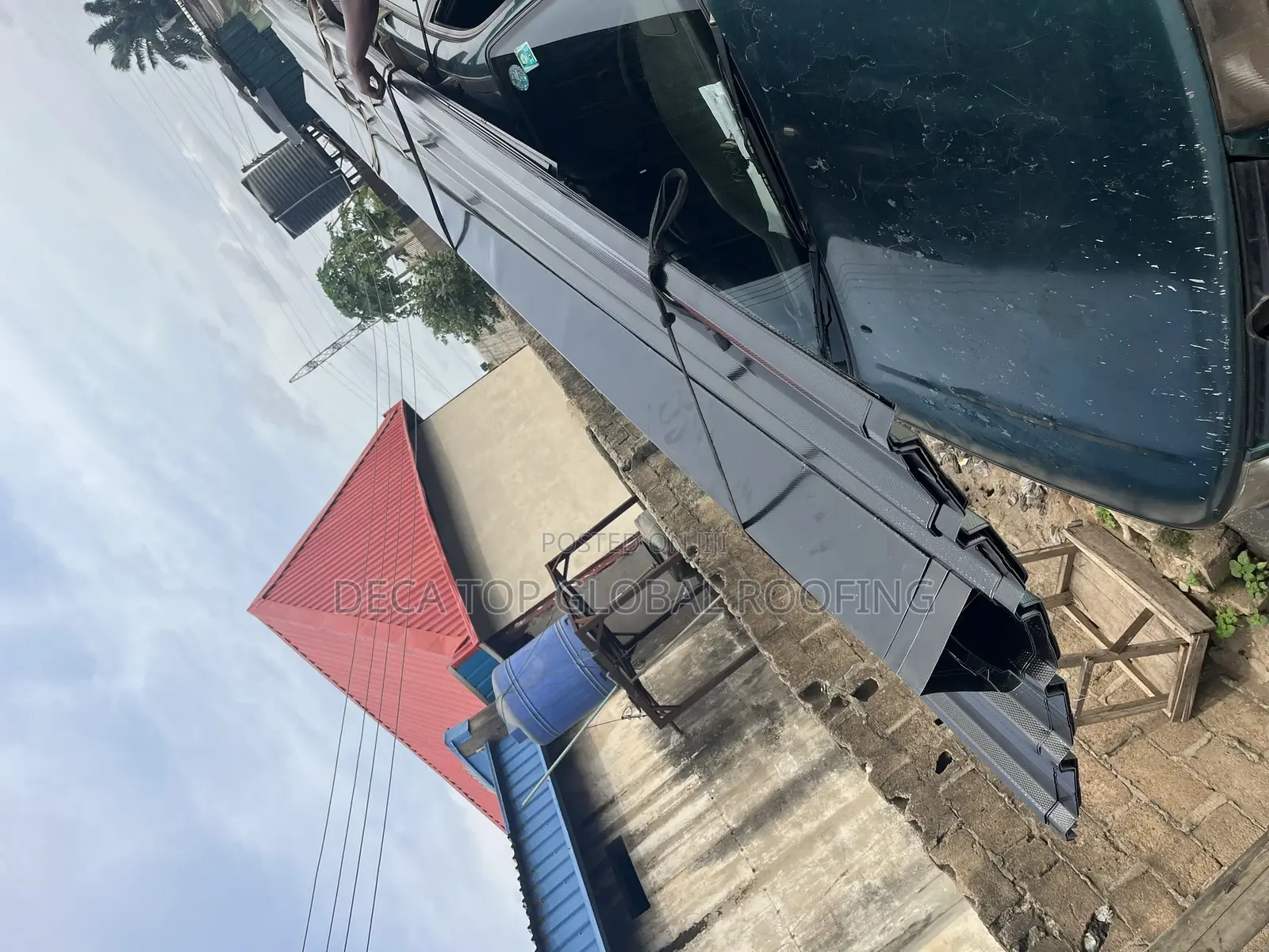 Aluminum Long Span Oven Baked Roofing Sheets