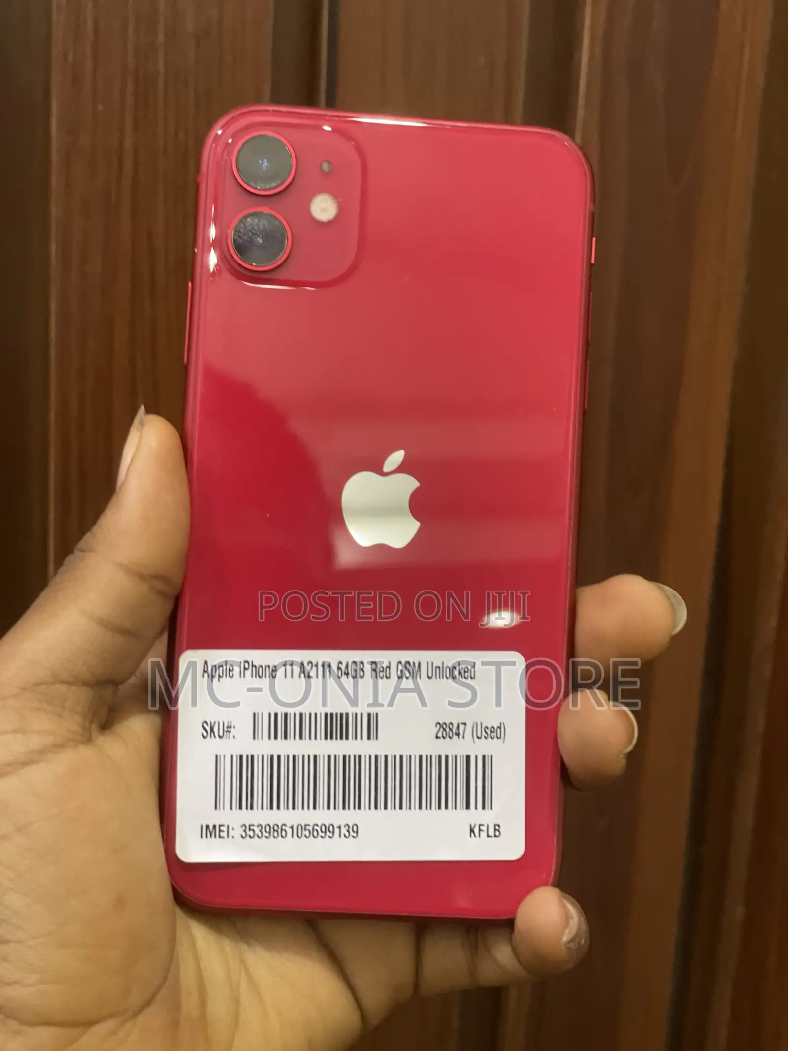 Apple iPhone 11 64 GB Red