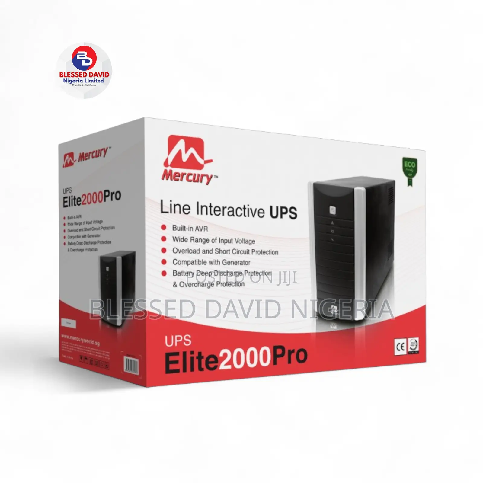 Mercury 2kva Elite 2000pro Line Interactive Ups