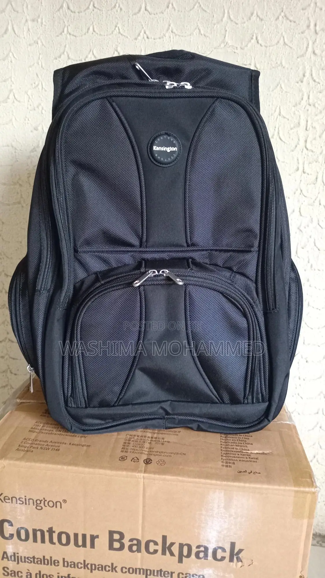 Kensington Contour Backpack 15.6"
