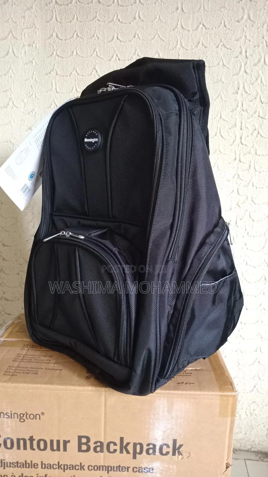 Kensington Contour Backpack 15.6"