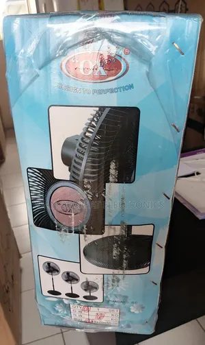Ox Plus 18" Rubber Blades Standing Fan