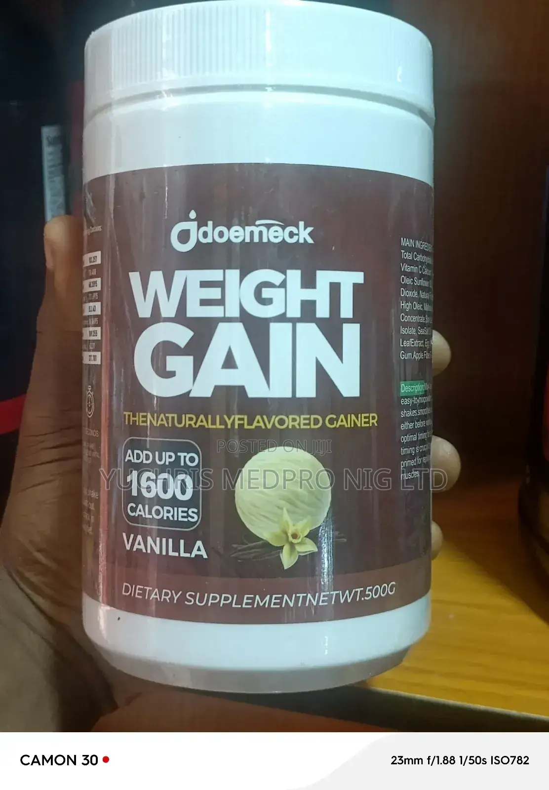 Doemeck Weight Gain