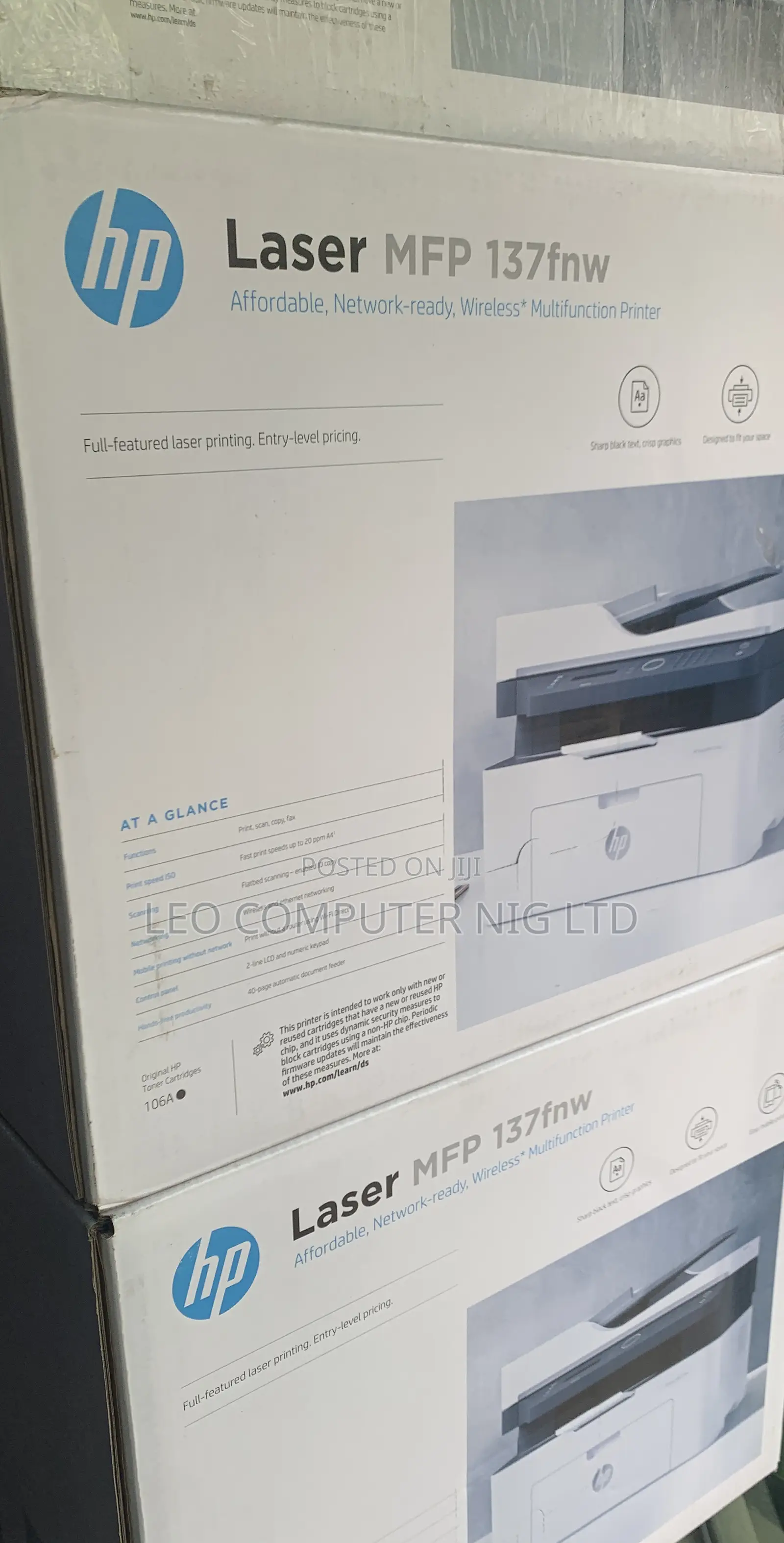 Hp Laserjet 137fnw Printer