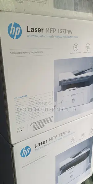 Hp Laserjet 137fnw Printer