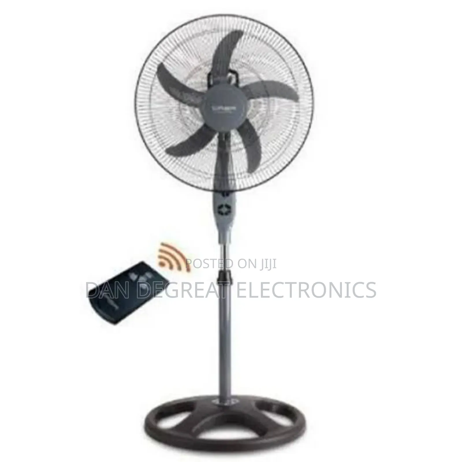 Qasa 18" Ac/Dc Rubber Blade Standing Fan