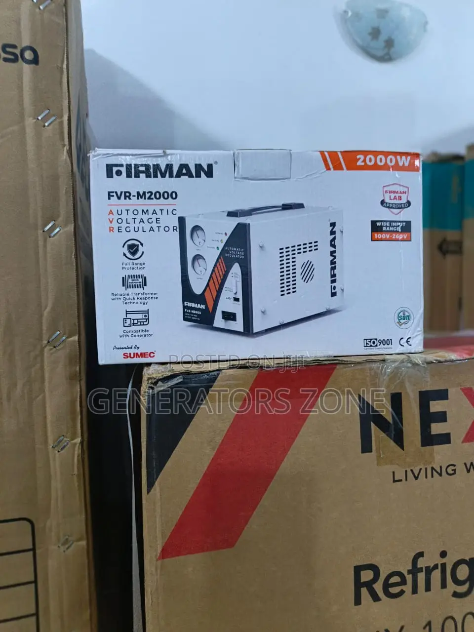 Full Range Protection Firman 2kva Automatic Stabilizer