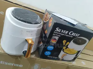 10-in-1 Silver Crest Air Fryer – Jd689b 3500w, 12l