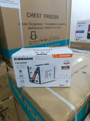 "Smooth Power at Home –Firman FRV-M2000 Floor 2kva Regulator