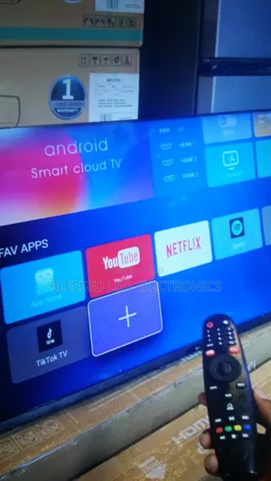 50 Inches With Unique and Sharp Building Showcase Tv