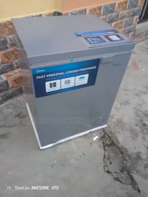 Mdrc207fzg43ngg Chest Freezer Silver Grey