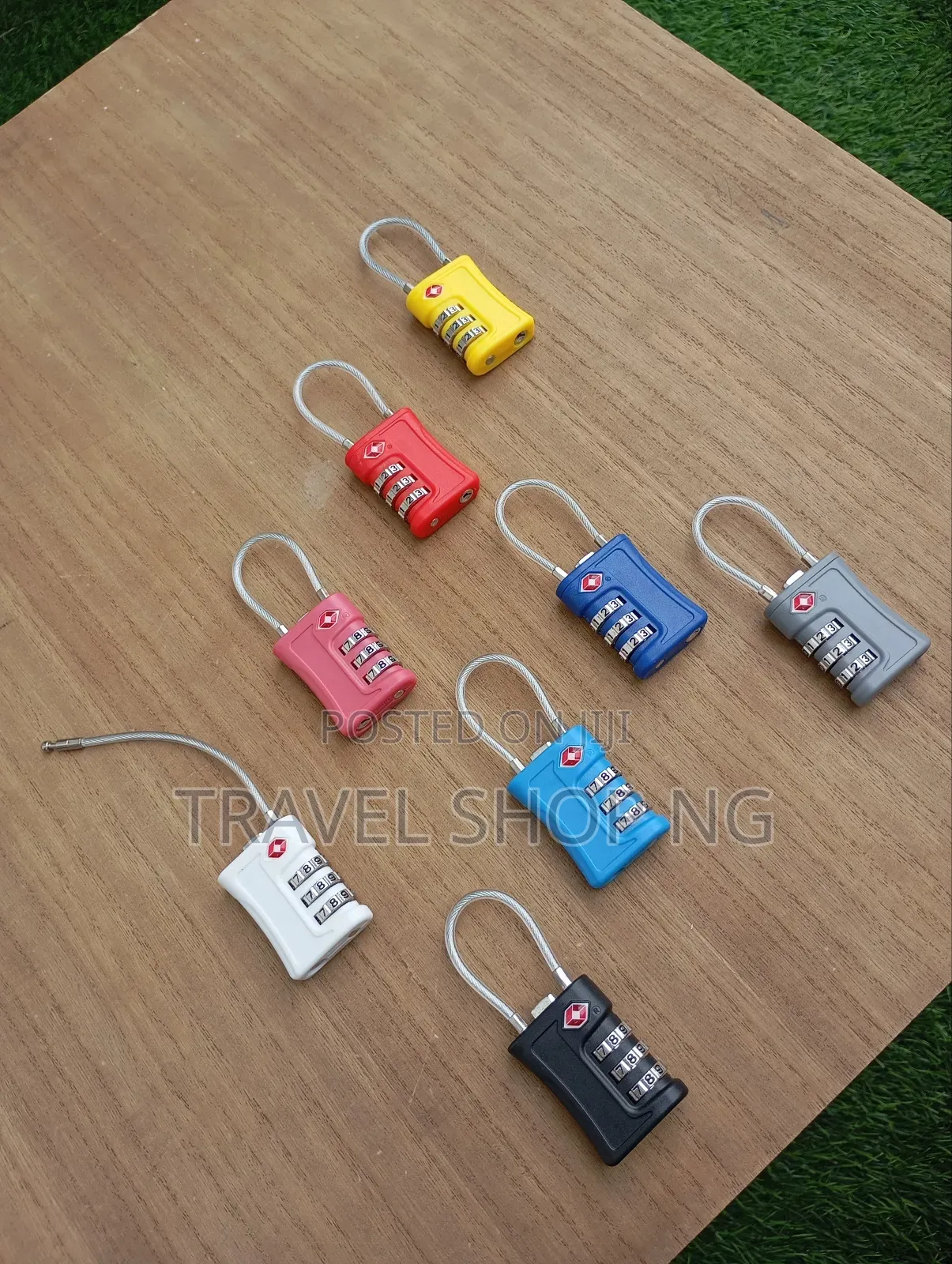 3 Digit Loopy Combination Lock Padlock