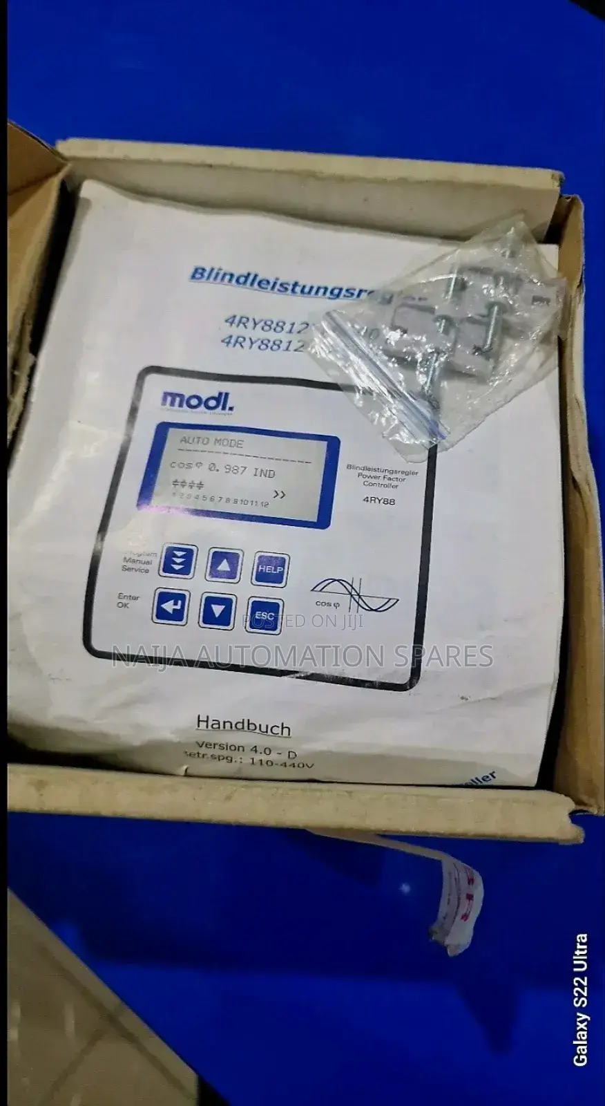 Power Factor Controller Modl | 4ry8812-1aao0