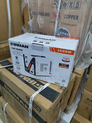 "Keep Power Smoothly With Firman FRV-M2000"-2kva Stabilizer