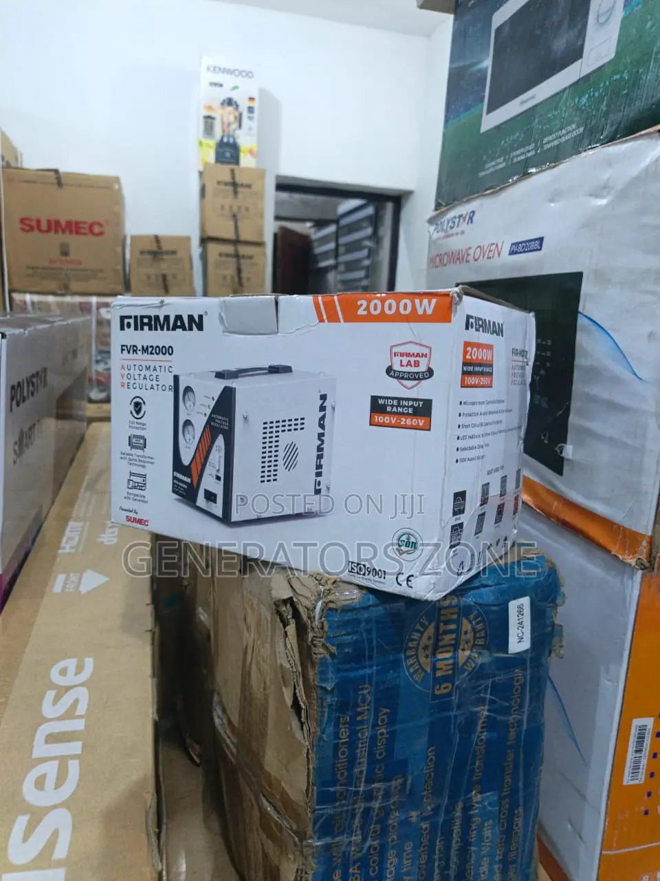 Firman FRV-M2000:Energy-Efficient Voltage Stabilizer"(2kva)