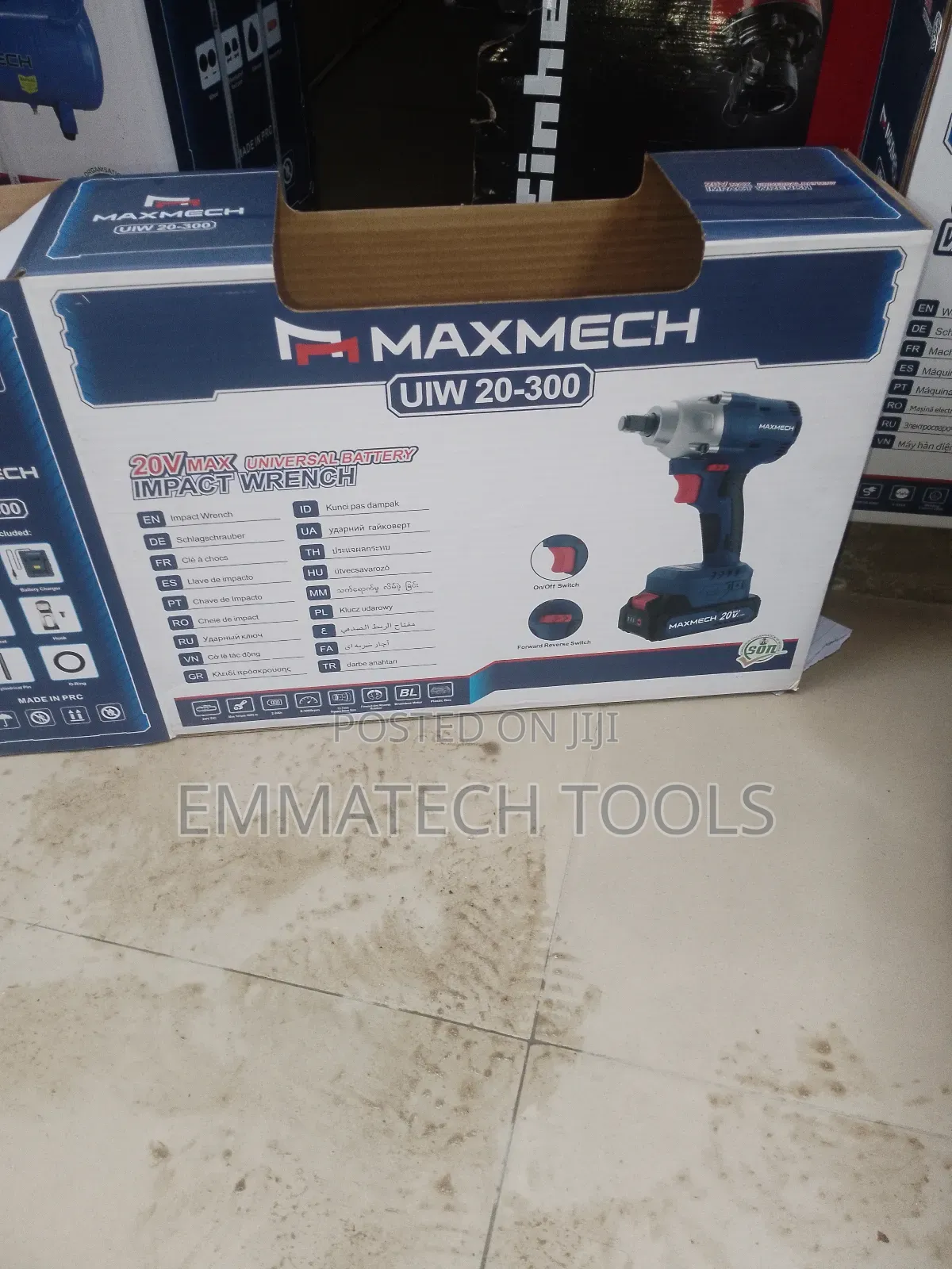 Zik Cordless Impact Wrench Machine