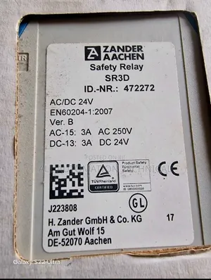 Zander Aachen Sr3d Safety Relay | 472270