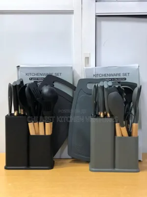 Silicone With Chopping Board and Knife Set