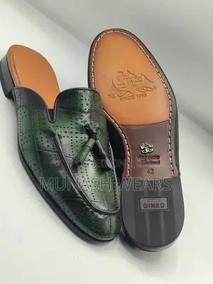 Photo - Italian Leather Genio Classic Half Shoe 40-47