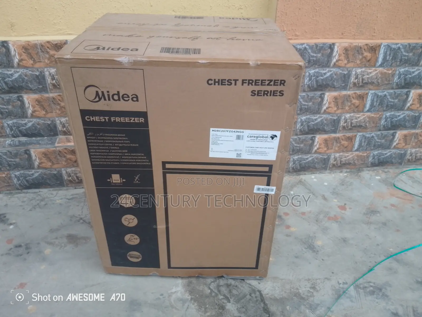 Midea 142 L Freezer for Bulk Storage
