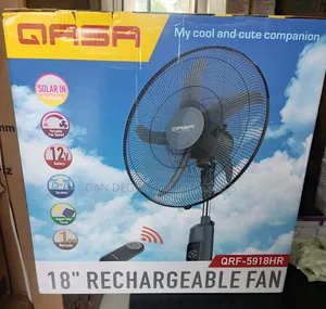 Qasa 18" Rechargeable Standing Fan QRF-5918hr