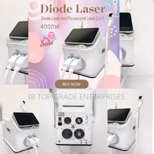 Double Impact: Diode 4000w Laser for Hair Tattoo Removal