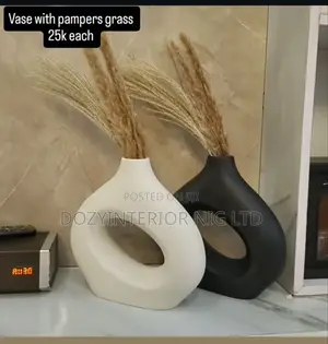 Vase With Pampers Grass