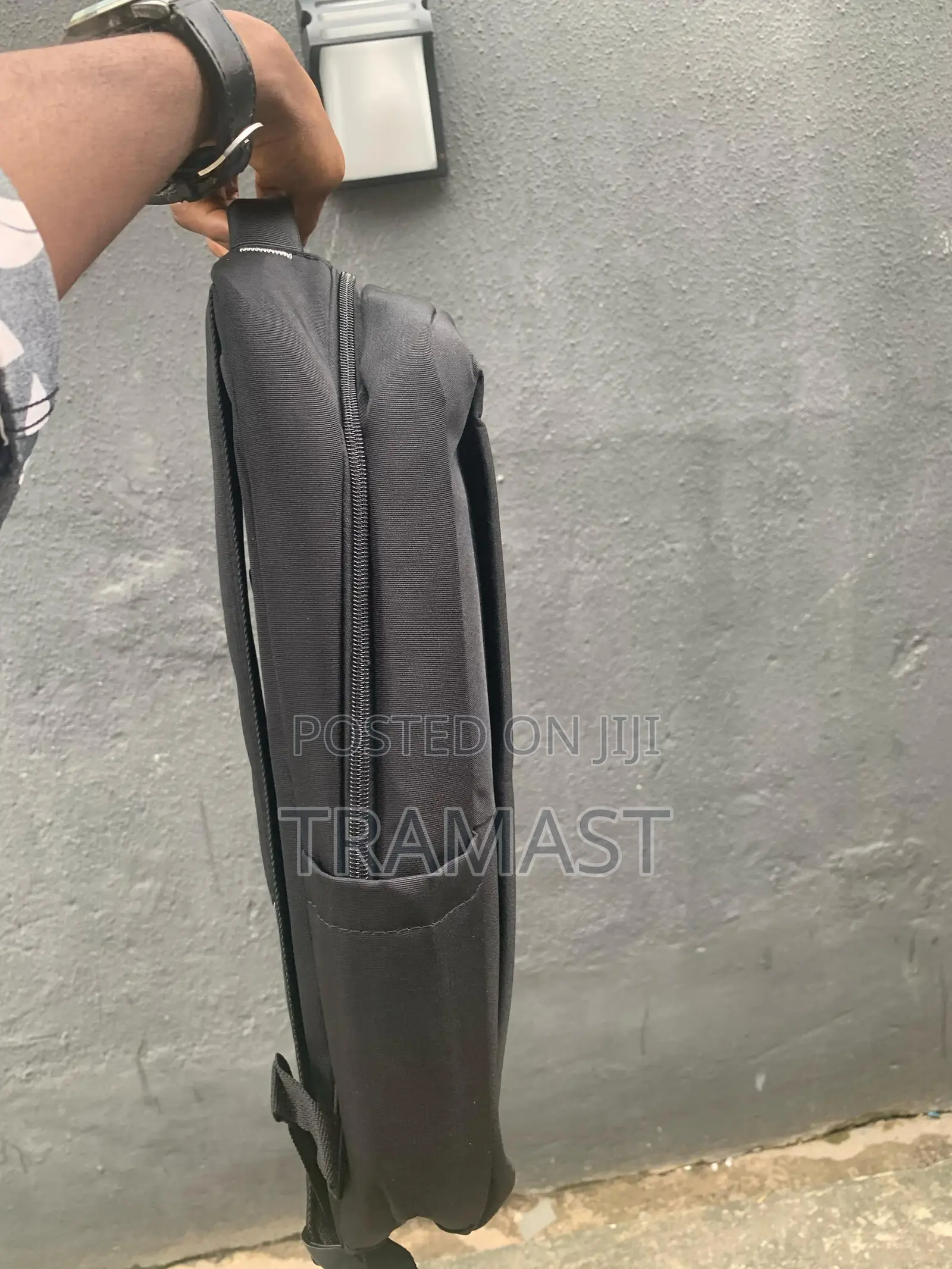 Black Ponasoo Back Pack For Laptops