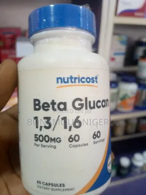 Photo - Nutricost Beta Glucan 1,3/1,6 500mg X60 Caps