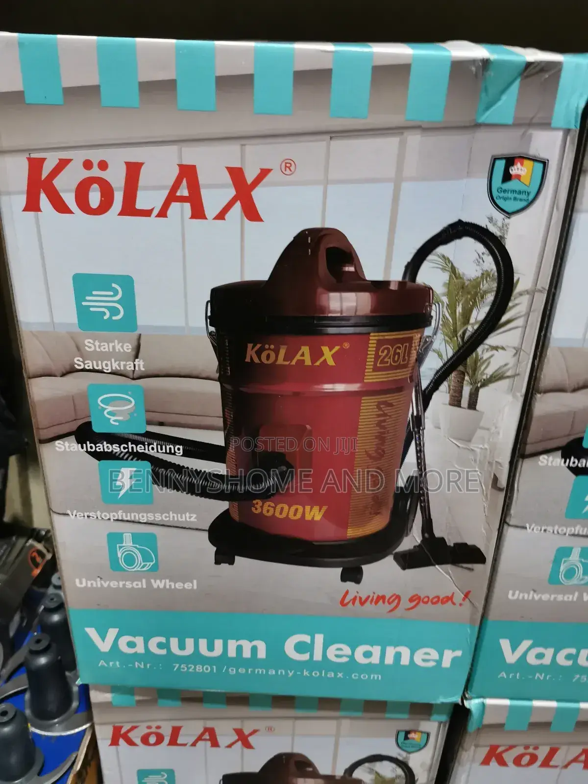 Kolax 26l Vacuum Cleaner