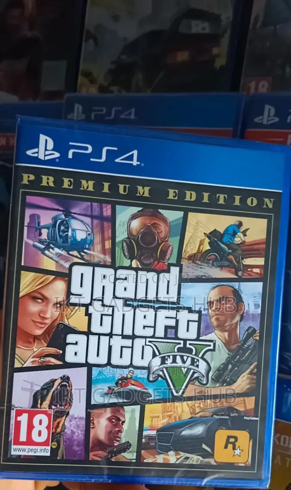 Ps4 Grand Theft Auto (Gta V)
