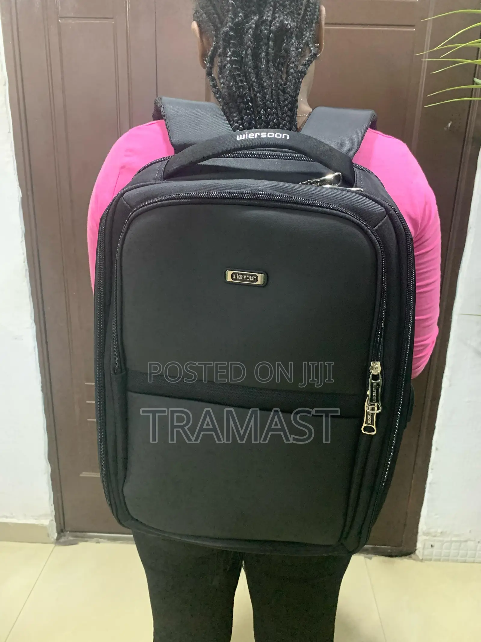 Quality Wiersoon Black Backpack