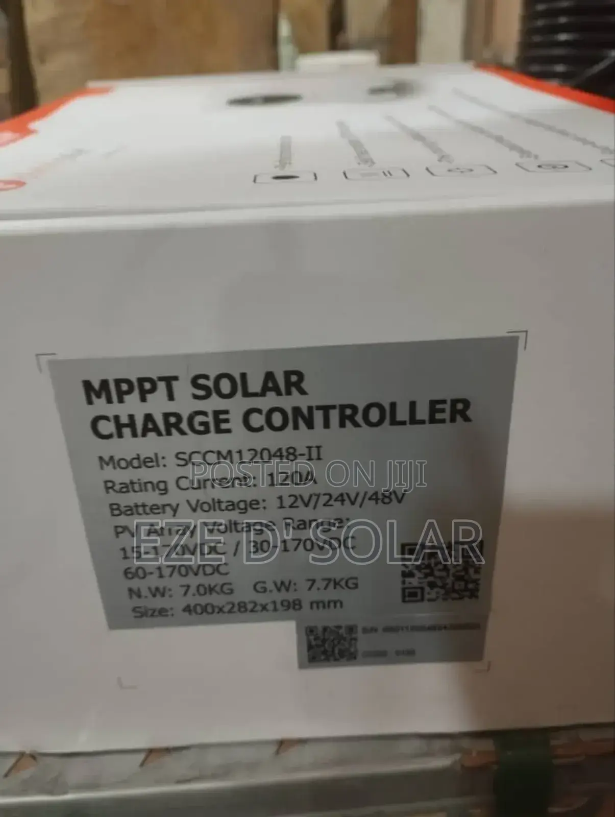120a MPPT Felicity Solar Charger Controller